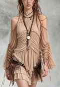 Ruched Off-Shoulder Top
